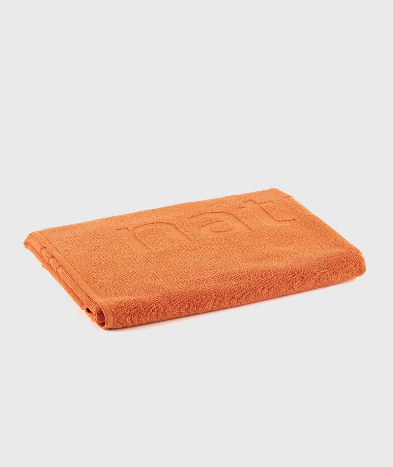 Nature Needs Rest Towel - Orange